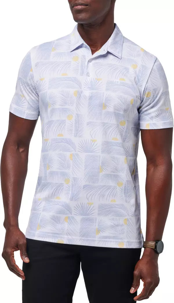 Travis Mathew Men's Sun Guilt Polo- White