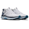 FootJoy Men's HyperFlex Golf Shoe- White/Slate/Blue