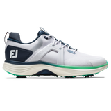 FootJoy Men's Hyperflex Golf Shoe- White/Navy/Green