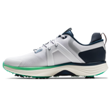 FootJoy Men's Hyperflex Golf Shoe- White/Navy/Green