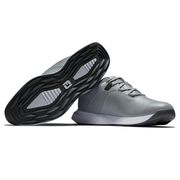 FootJoy 2024 Men's ProLite Golf Shoe- Grey/Charcoal/White