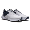 FootJoy Men's Qualifier Golf Shoes- White/Navy/Red