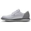 FootJoy Men's Traditions Blucher Golf Shoe- White/Grey/Black
