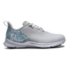 FootJoy Women's Fuel Golf Shoes- White/Blue Camo