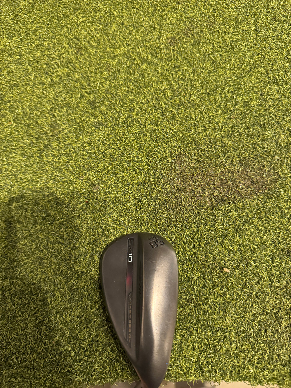 Titleist Vokey SM10 Jet Black 58.12* Wedge, Vokey Desing Wedge Flex, RH