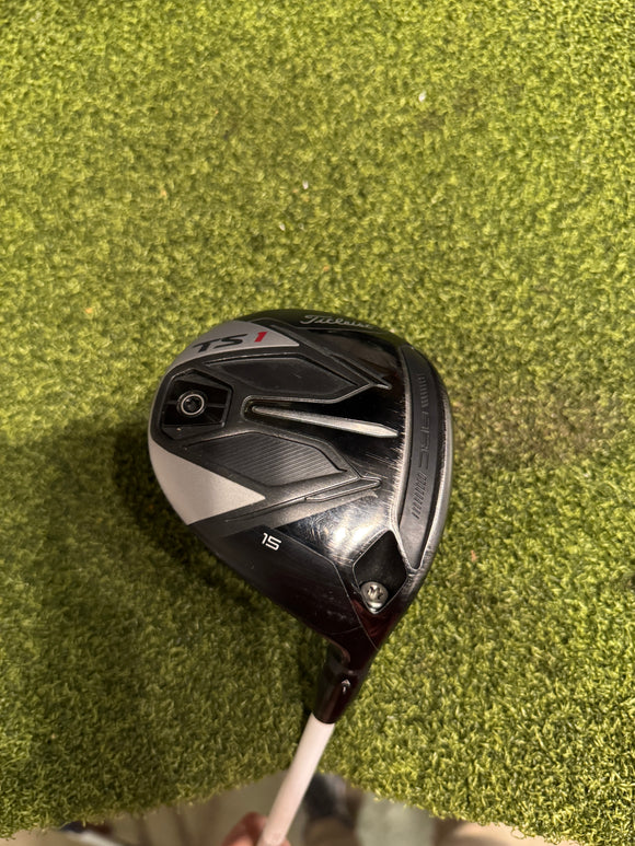 Titleist TSi1 15* Fairway Wood, Hzruds CB Ladies Flex, RH