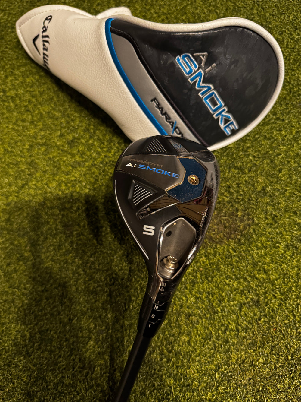 Callaway Paradym AI Smoke 5 24* Hybrid, Cypher 60 Regualr Flex, RH