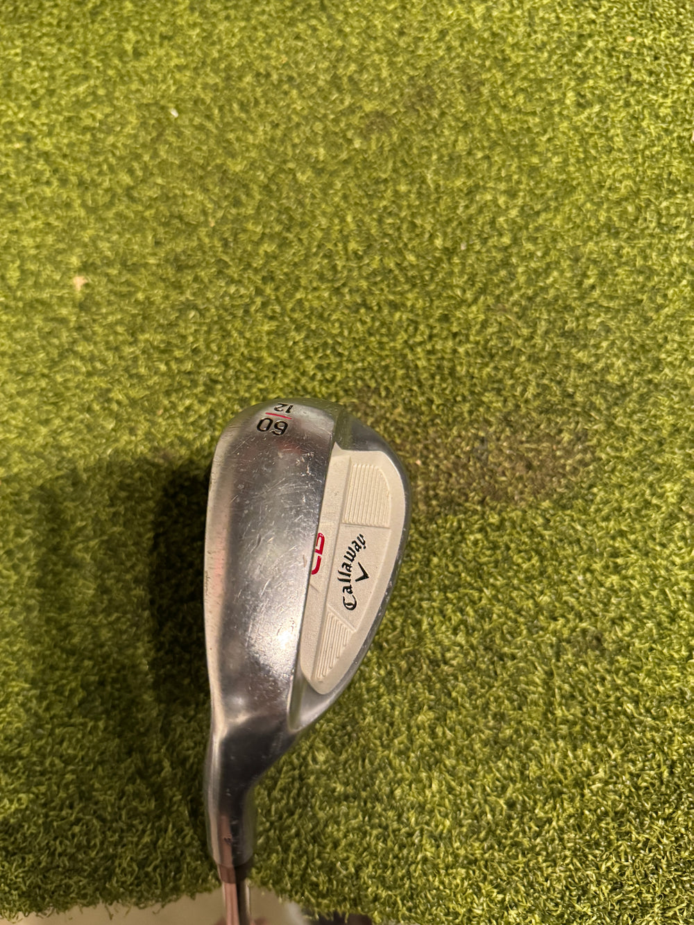 Callaway Mack Daddy CB 60.12* Wedge, Steel Wedge Flex, LH