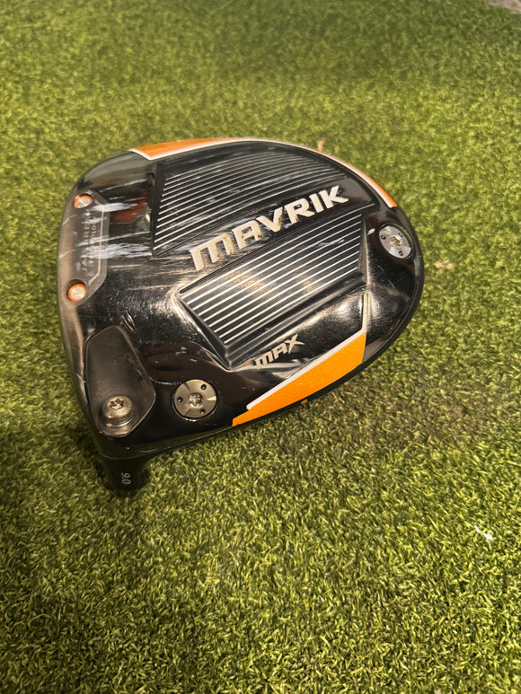 Callaway Mavrik Max 9* Driver HEAD ONLY, LH