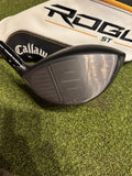 Callaway Rogue ST Triple Diamond LS 10.5* Driver, Riptide LX Stiff, LH