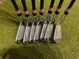 Mizuno MP 69 4-PW Iron Set, AMT White X-Stiff Flex, RH