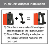 Desert Fox Push Cart Adator for the Phone Caddy