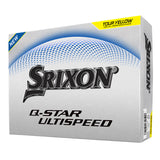 Srixon 2025 Q-Star UltriSpeed Gofl Balls- Dozen