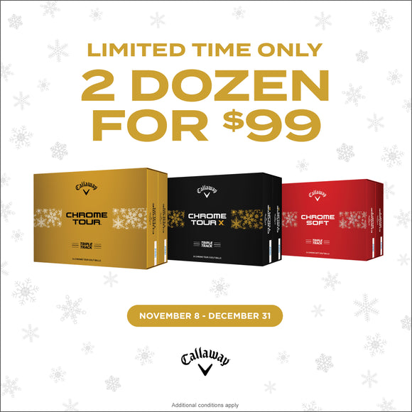 Callaway Holiday 2 Dozen Pack