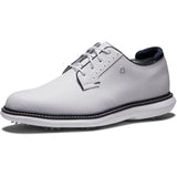FootJoy 2024 Men's Traditions Golf Shoe- White/Navy