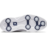 FootJoy 2024 Men's Traditions Golf Shoe- White/Navy