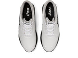 Asics Men's Gel Ace Pro M Golf Shoe- White/Black- Size 10.5