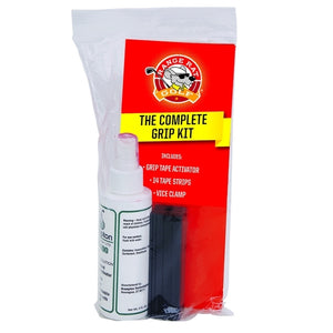 Range Rat Golf-Brampton "The Complete Grip Kit" Grip Solvent, Vice Clamp & 14 Tape Strips