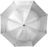 Bag Boy Telescopic UV Umbrella- 62" Silver