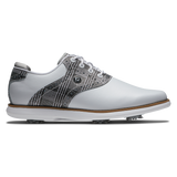 FootJoy Women's Traditions- White/Grey Golf Shoes