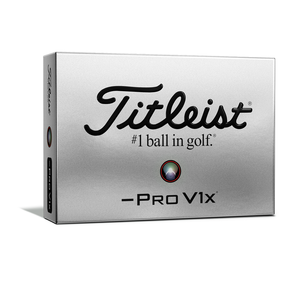 Titleist Left Dash Pro V1x Golf Balls- Dozen