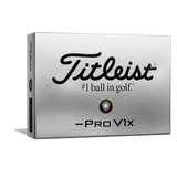 Titleist Left Dash Pro V1x Golf Balls- Dozen